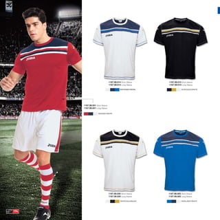 1167.98.014 Short Sleeve       1167.98.010 Short Sleeve
                                 1167.99.014 Long Sleeve        1167.99.010 Long Sleeve

                                            WHITE/NAVY/ROYAL                 BLACK/GOLD/WHITE




      1167.98.001 Short Sleeve
      1167.99.001 Long Sleeve

                    RED/NAVY/WHITE




                                 1167.98.020 Short Sleeve       1167.98.005 Short Sleeve
                                 1167.99.020 Long Sleeve        1167.99.005 Long Sleeve

                                            /WHITE/GOLD/BLACK                ROYAL/NAVY/WHITE




174
 