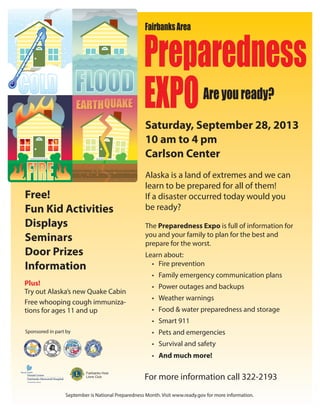2013 fairbanks preparedness_expo
