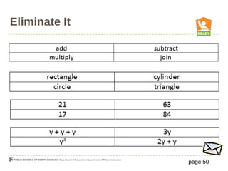 Eliminate It
page 50
 