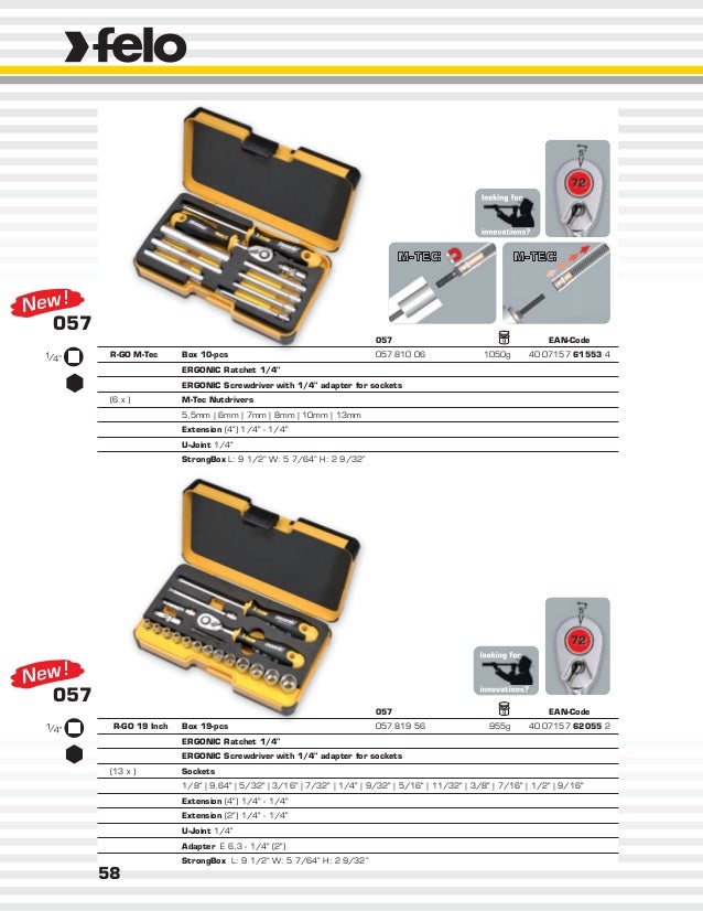 Felo Bit Box Profi Bit Box IMPACT 036 915 46