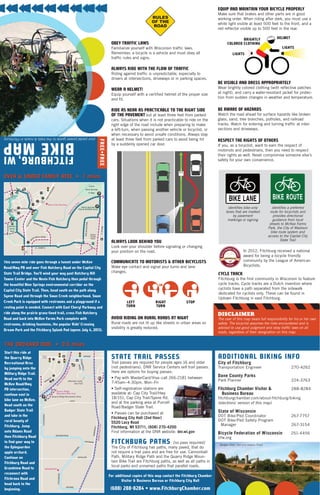Fitchburg WI Bike Trail Map - Fitchburg WI Bike Trail Map 2 320