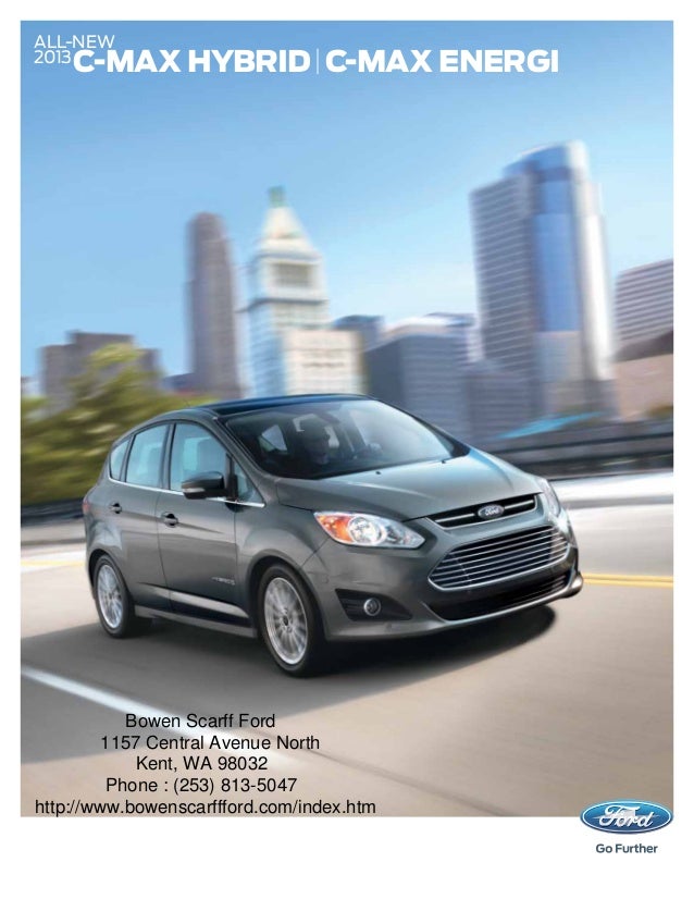 13 Ford C Max Hybrid Brochure Wa Kent Ford Dealer 13 Ford C Max Hybrid Brochure Wa Kent Ford Dealer