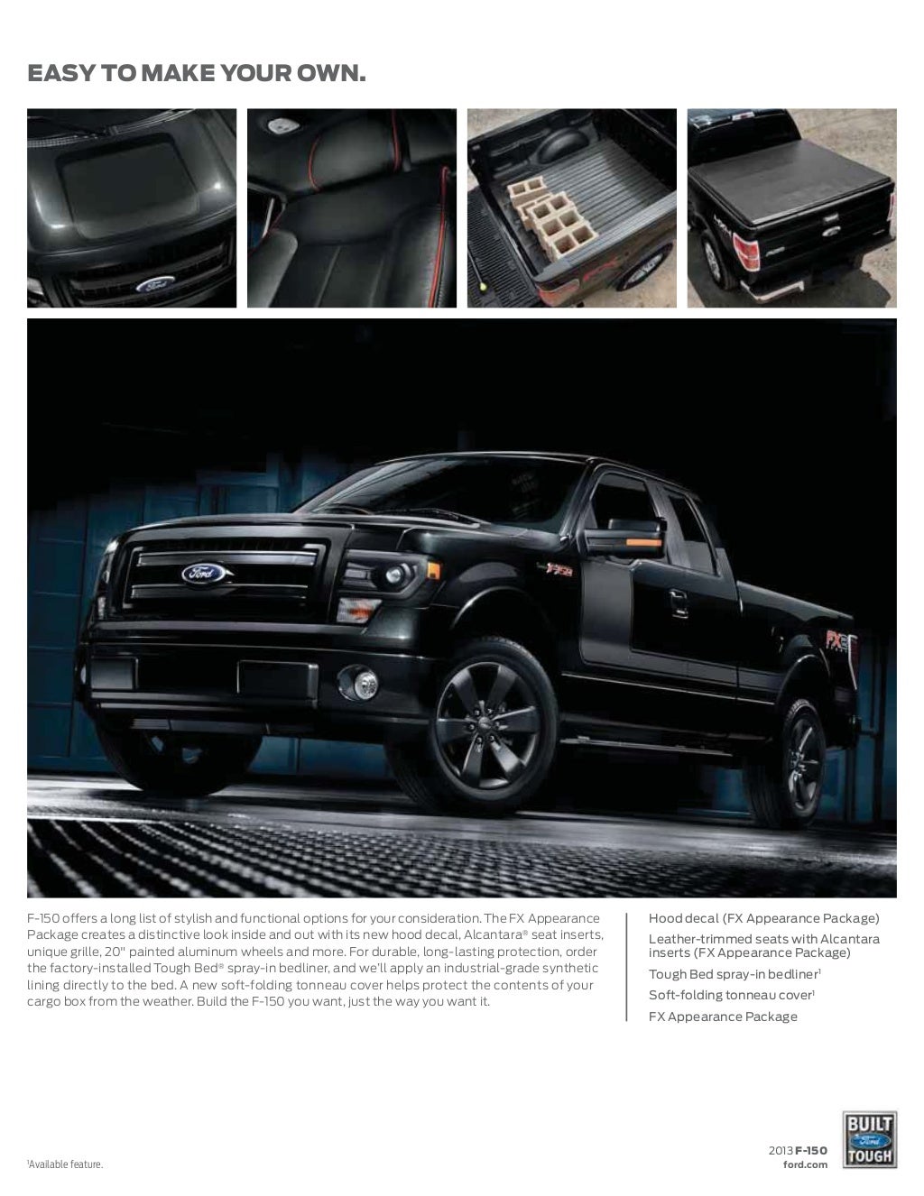 2013 ford _f150_brochure