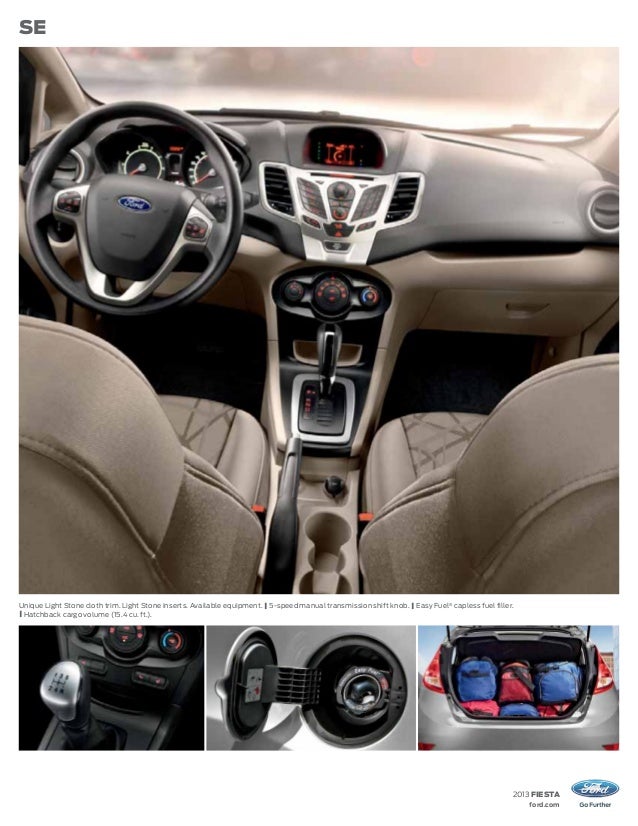 2013 Ford Fiesta Brochure WA Kent Ford Dealer