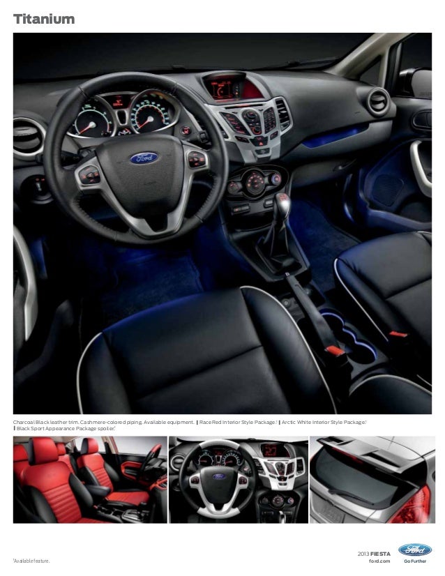 2013 Ford Fiesta Brochure WA Kent Ford Dealer