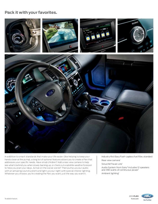 2013 Ford Flex Brochure WA Kent Ford Dealer