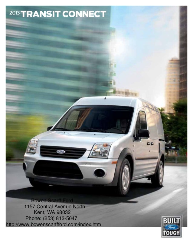 ford transit connect brochure