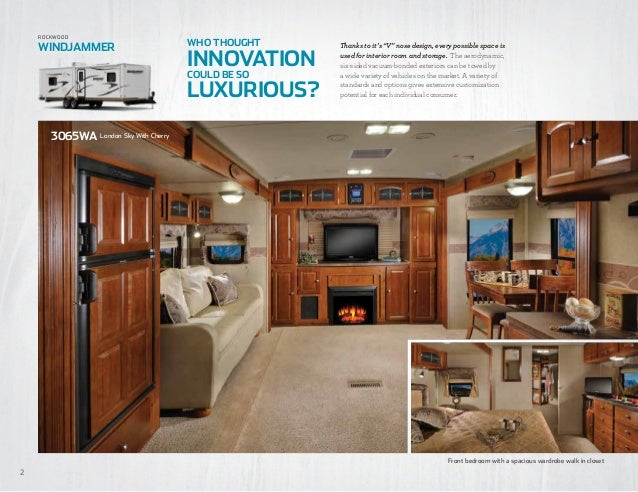 2013 Forest River Rockwood Windjammer Travel Trailer