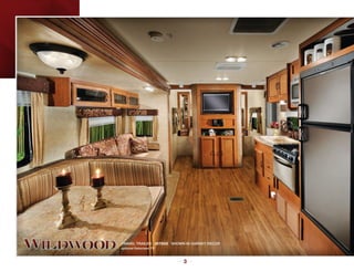 TRAVEL TRAILER 26TBSS shown in GARNET decor
optional flatscreen TV



                         ... 3 ...
 