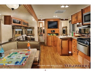 TRAVEL TRAILER 31QBTS shown in MINT decor
                          optional flatscreen TV


         ... 6 ...
 