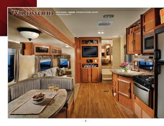 FIFTH WHEEL 26DDSS shown in fossil decor
optional flatscreen TV




                         ... 7 ...
 