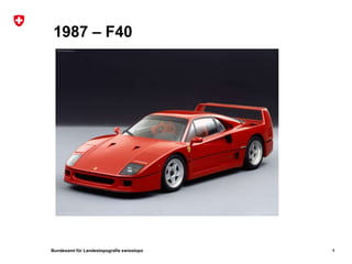 Bundesamt für Landestopografie swisstopo
1987 – F40
4
 