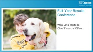 Full -Year Results
Conference
Wan Ling Martello
Chief Financial Officer

 