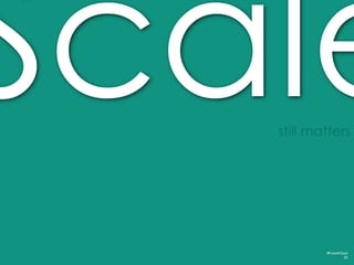 Economies of scale mean infrastructure is not for startups
#FutureCloud
32
10.96% 7.88%
6.19% 2.22%
14.3%
2% <2%OTHER
Large infrastructure players lead the pack of up and coming
companies, with 43% of responses
 