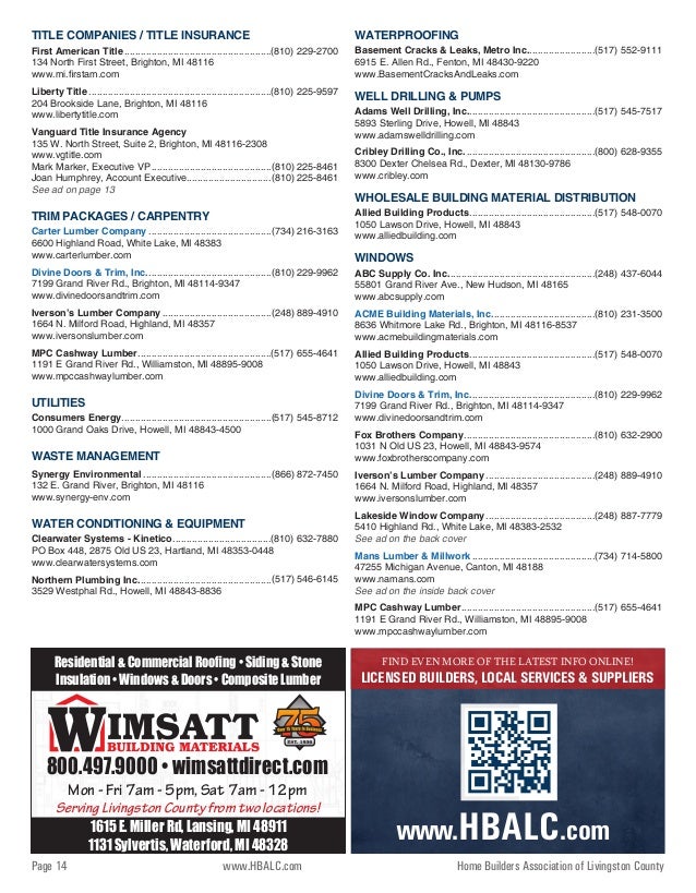 Hbalc Homeowner S Guide 2013