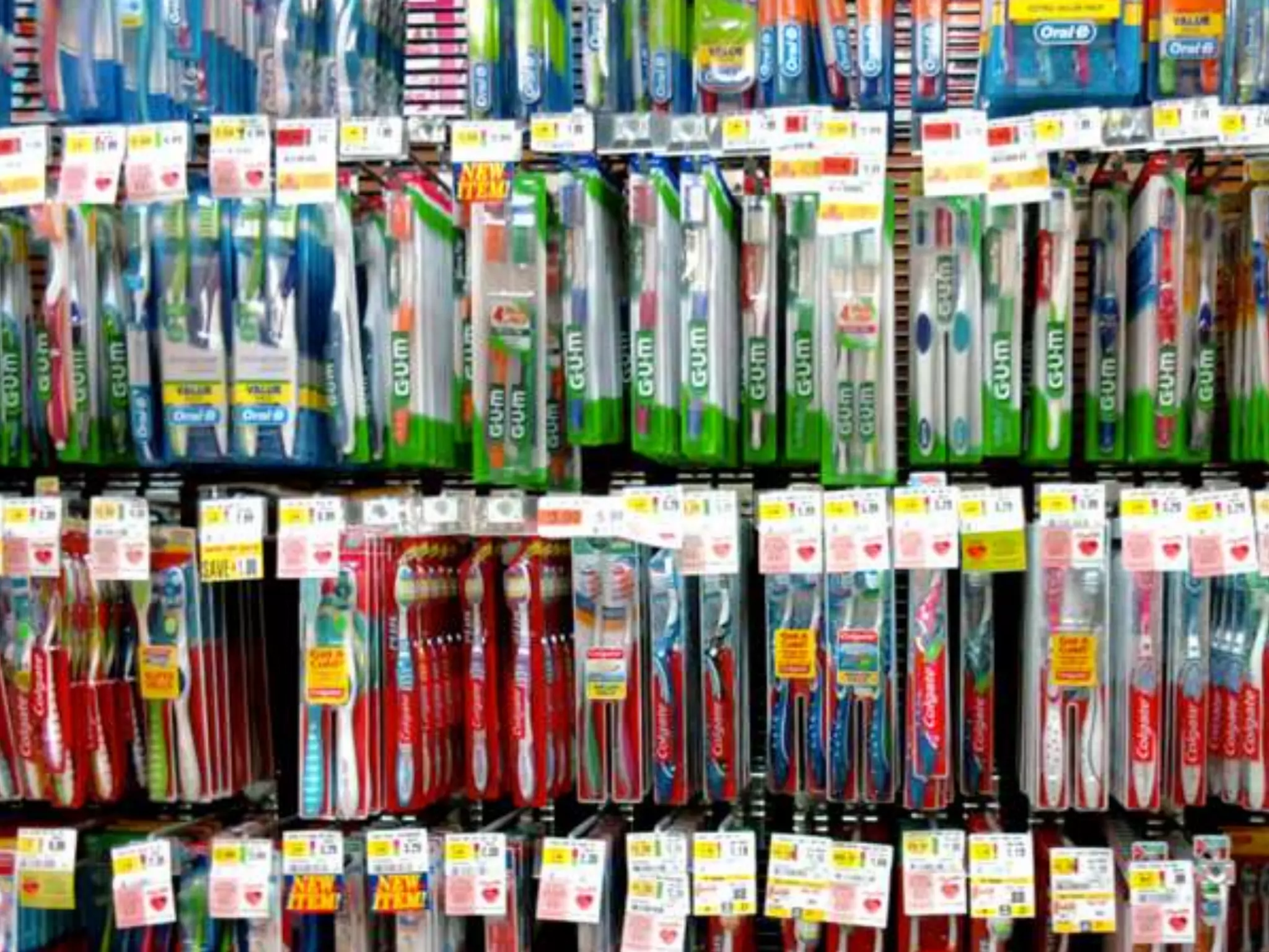 There is no web kiosk
In the toothbrush aisle.
 