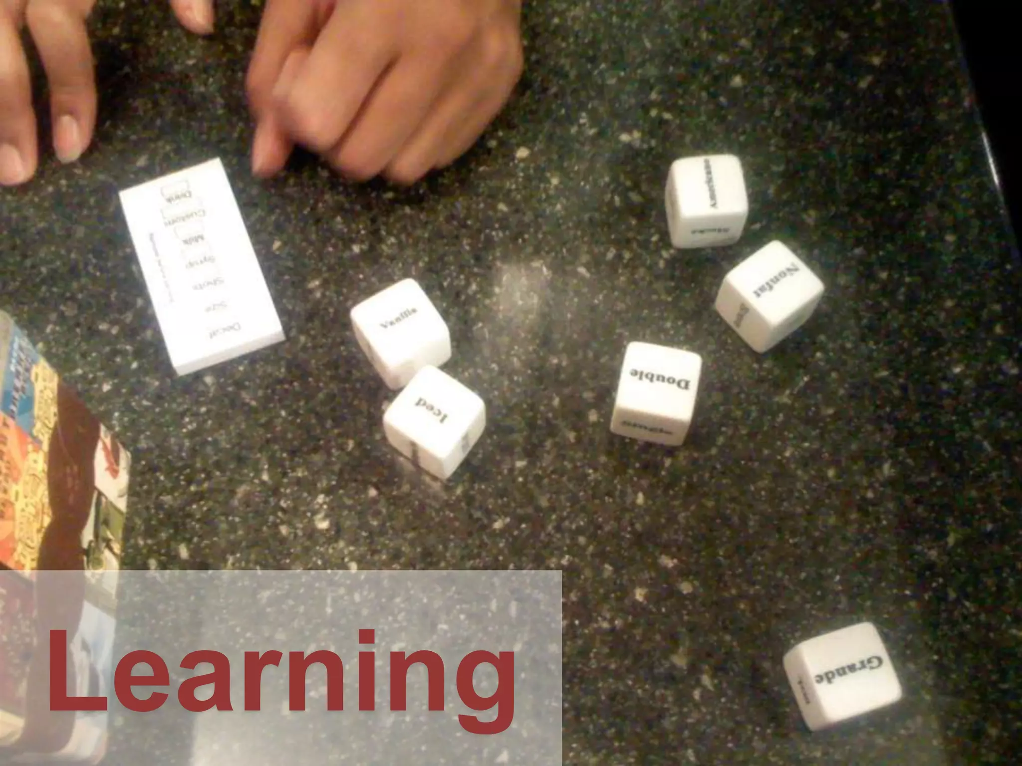 32
MILLION PEOPLE CAN'T BE WRONG
DR. STRANGELOVE OR: HOW I LEARNED TO STOP WORRYING AND LOVE
FARMVILLE
Kath Straub
Diana Nelson
Lori Hawkins
Suzanne Long
232
Kath Straub, Usability.org
Learning
 