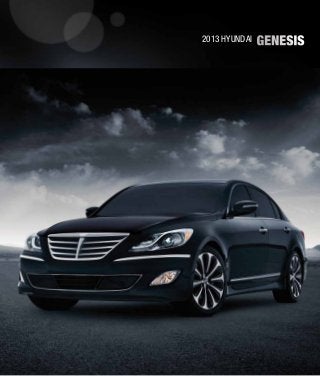 2013 Hyundai   Genesis
 
