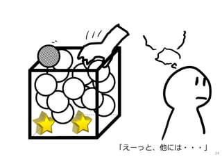 「えーっと、他には・・・」

24

 