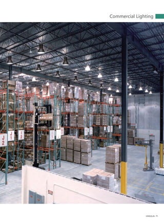 71
Commercial Lighting
 