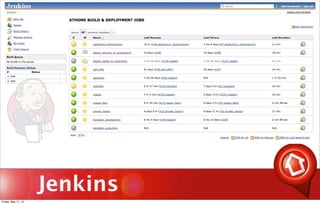 Jenkins
Friday, May 17, 13
 