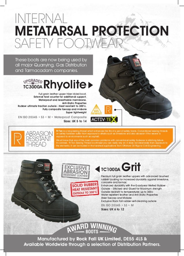 metatarsal protection safety boots