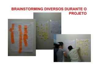 • BRAINSTORMING DIVERSOS DURANTE O
Como Trabalhar o passado e seguir adiante

PROJETO

 
