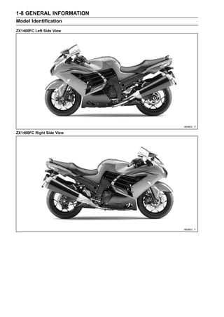 2013 kawasaki zx1400 fd service repair manual | PDF