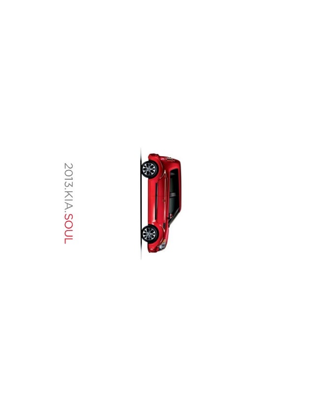 2013 Kia Soul Brochure - Jack Key Auto Group El Paso ...