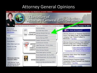 Attorney General Opinions
 