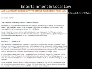 Entertainment & Local Law
http://bit.ly/1hIMyqc
 