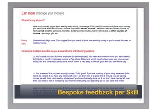 Bespoke feedback per Skill
                             27
 