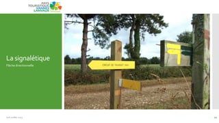 La signalétique
Flèche directionnelle
Juin Juillet 2013 10
 