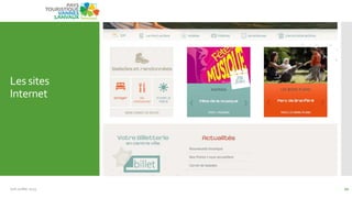 Les sites
Internet
Juin Juillet 2013 20
 