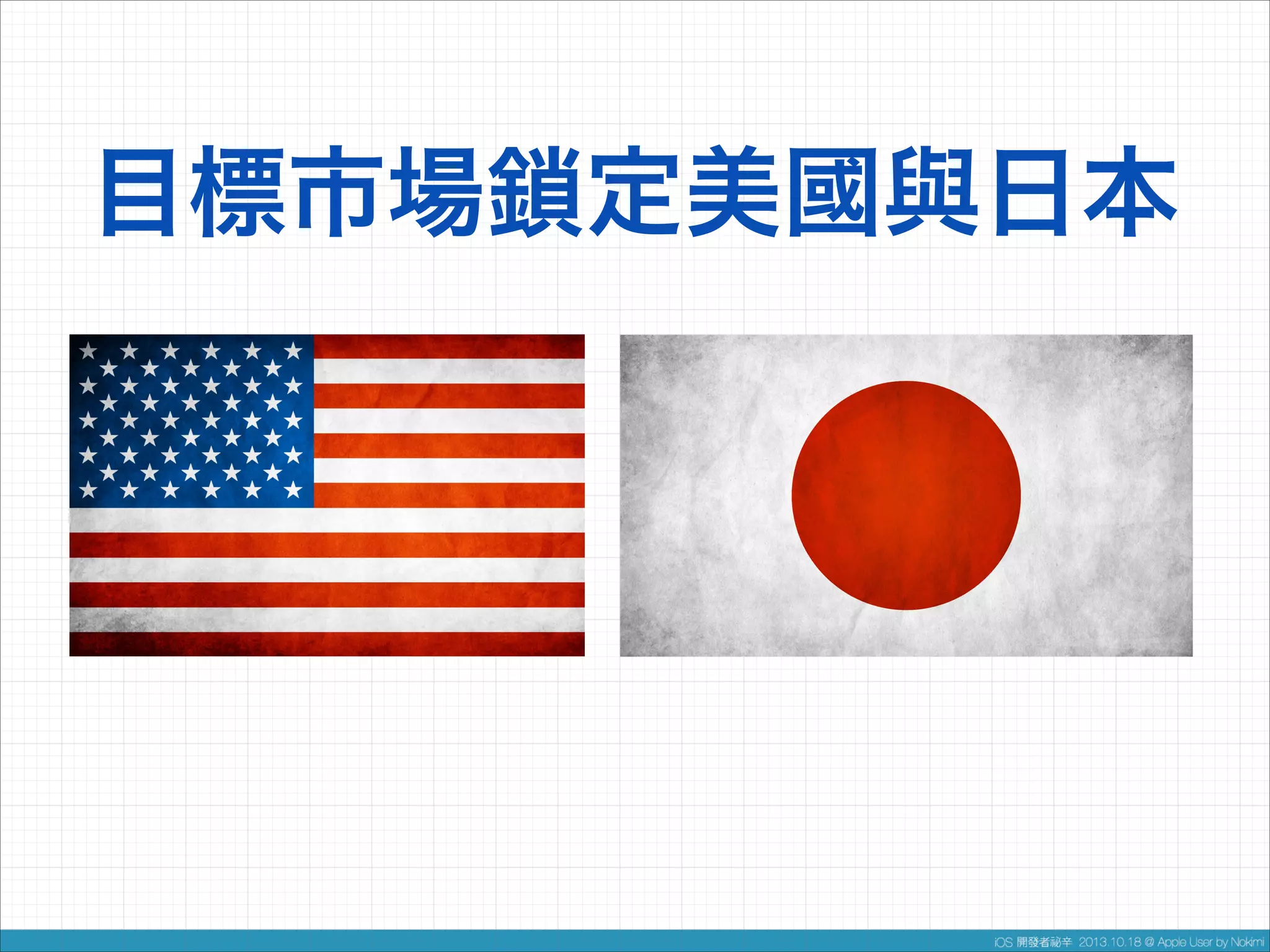 目標市場鎖定美國與日本

 