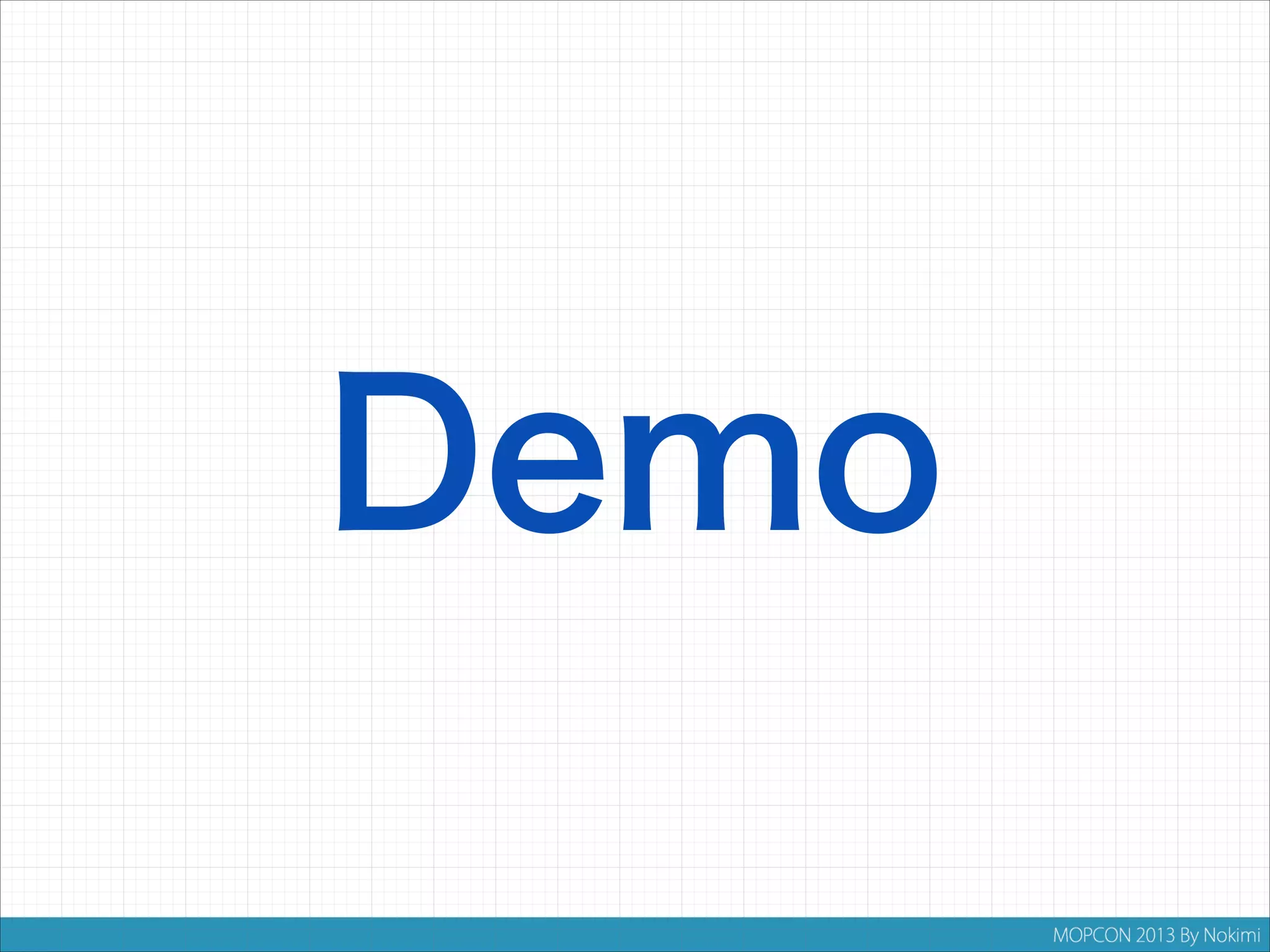 Demo

 