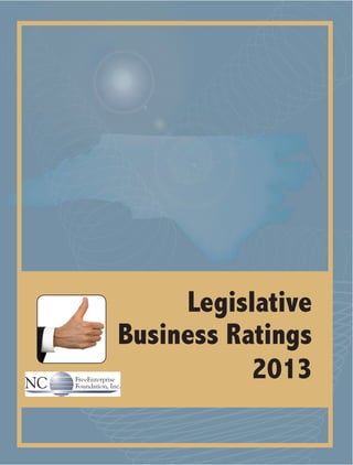 Legislative
Business Ratings
2013
 