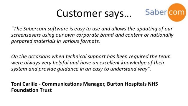 Case study screensaver image