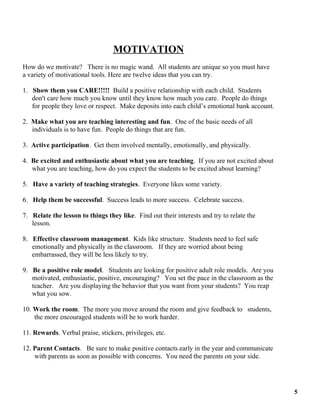 Strategies That Motivate All Students | PDF