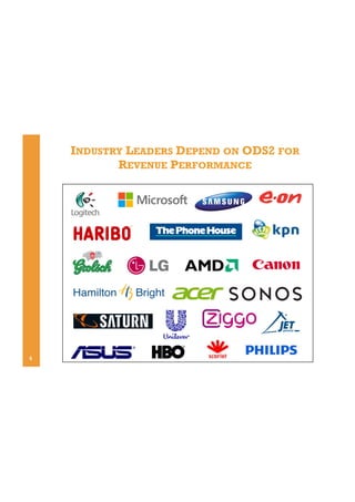 INDUSTRY LEADERS DEPEND ON ODS2 FOR
REVENUE PERFORMANCE

4

 