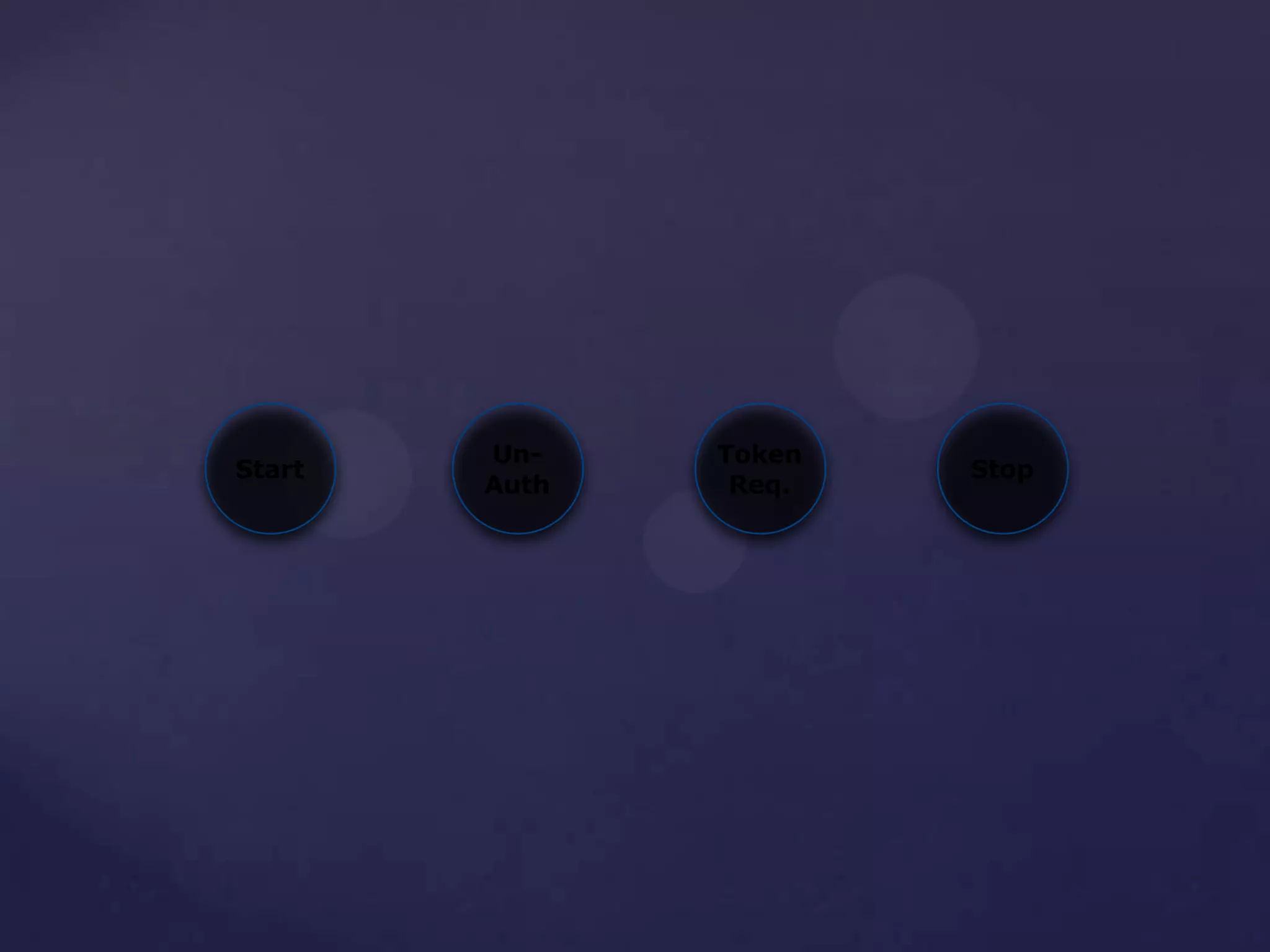 Un-
Auth
Start
Token
Req.
Stop
 