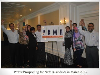 Power Prospecting for New Businesses in March 2013
 