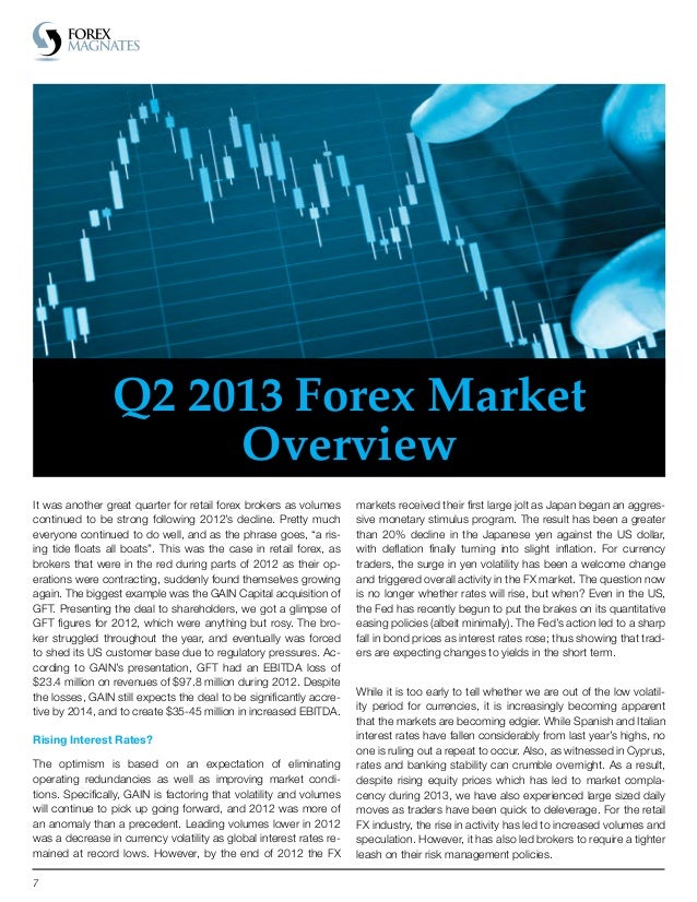 Forex magnates quarterly industry report