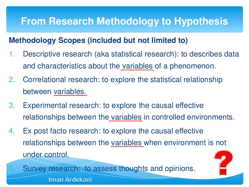 Introduction to Quantitative Research Methods