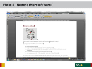 Phase 4 – Nutzung (Microsoft Word)
 