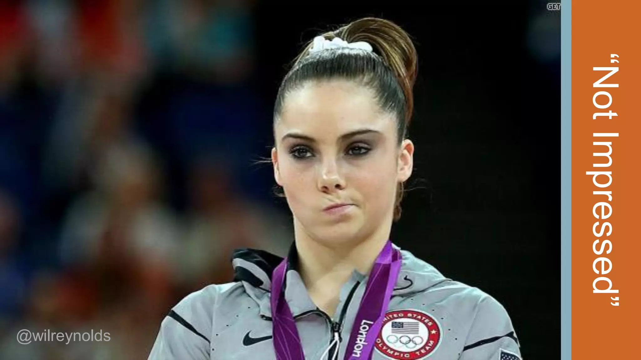 “Not Impressed”

@wilreynolds

 