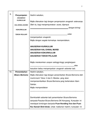 Skrip Pengacaraan Majlis Anugerah Cemerlang 2015