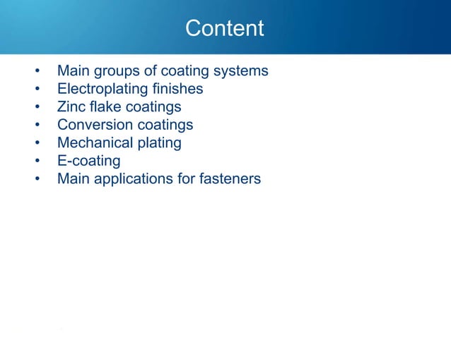 Overview of coatings in the automotive industry | PDF