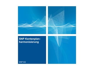SNP Kontenplan-
harmonisierung
SNP AG
 