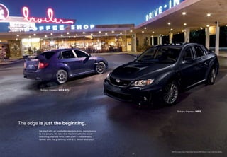 2013 Subaru Impreza WRX Brochure IL 